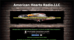 Desktop Screenshot of americanheartsradio.com